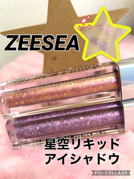 ダイヤモンドシリーズ 星空リキッドアイシャドウ/ZEESEA/リキッドアイシャドウを使ったクチコミ(1枚目)