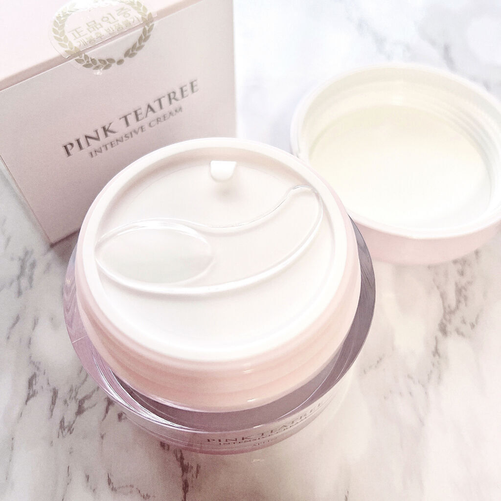 ピンクティーツリークリーム/APLIN/フェイスクリームを使ったクチコミ（3枚目）