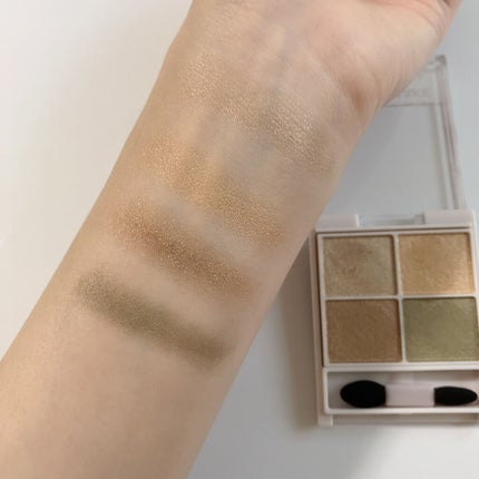 シルキースフレアイズ/キャンメイク/アイシャドウパレットを使ったクチコミ(4枚目)