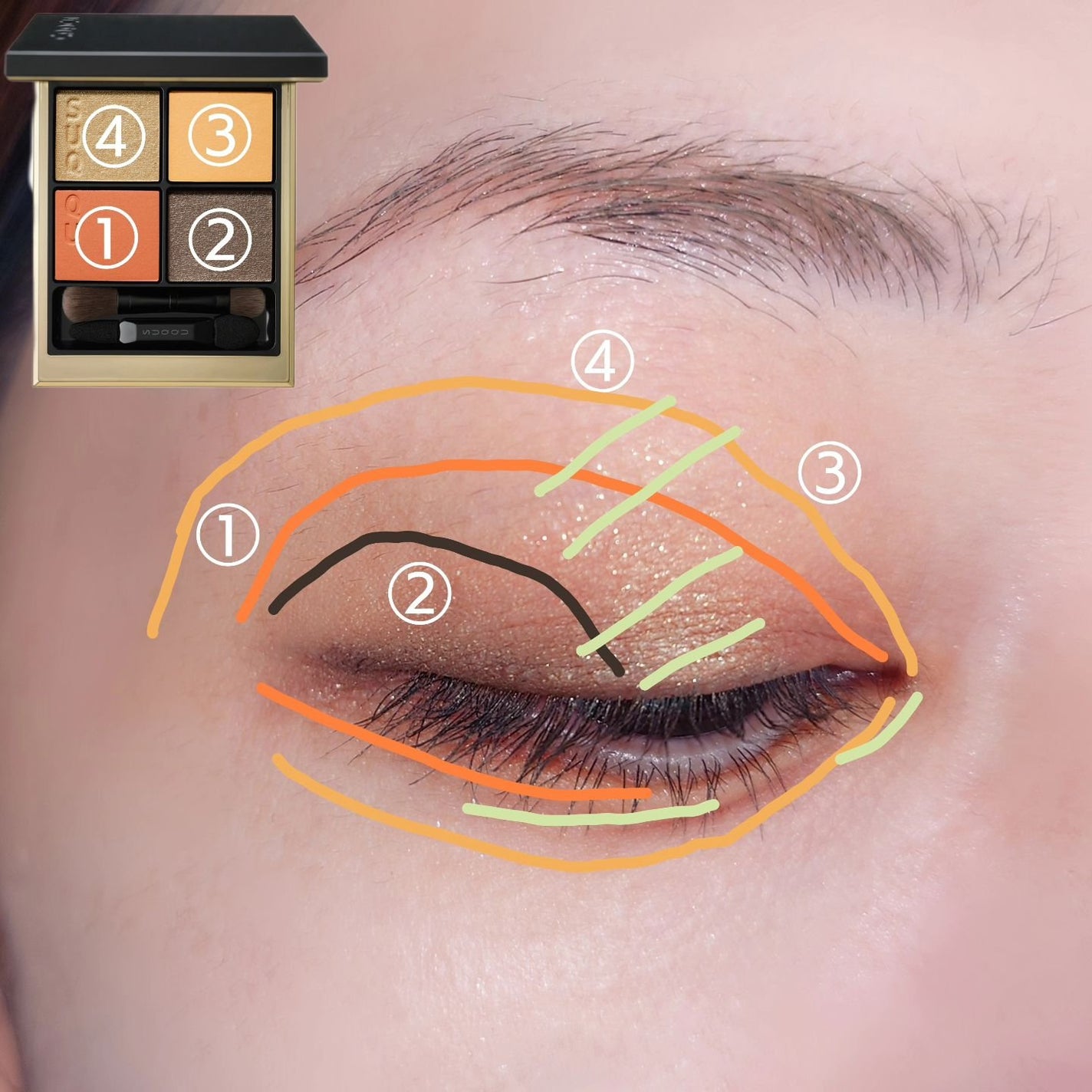 シグニチャー カラー アイズ/SUQQU/アイシャドウパレットを使ったクチコミ(7枚目)