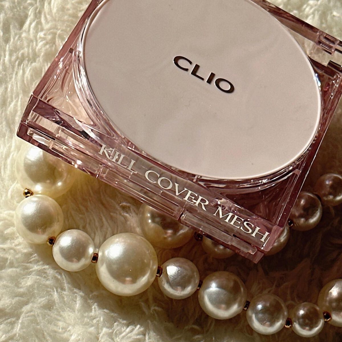 キル カバー メッシュ グロウ クッション/CLIO/クッションファンデーションを使ったクチコミ（2枚目）