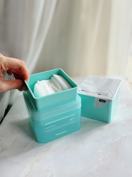 マデカソサイド ブレミッシュパッド/MEDIHEAL/トナーパッドを使ったクチコミ(5枚目)