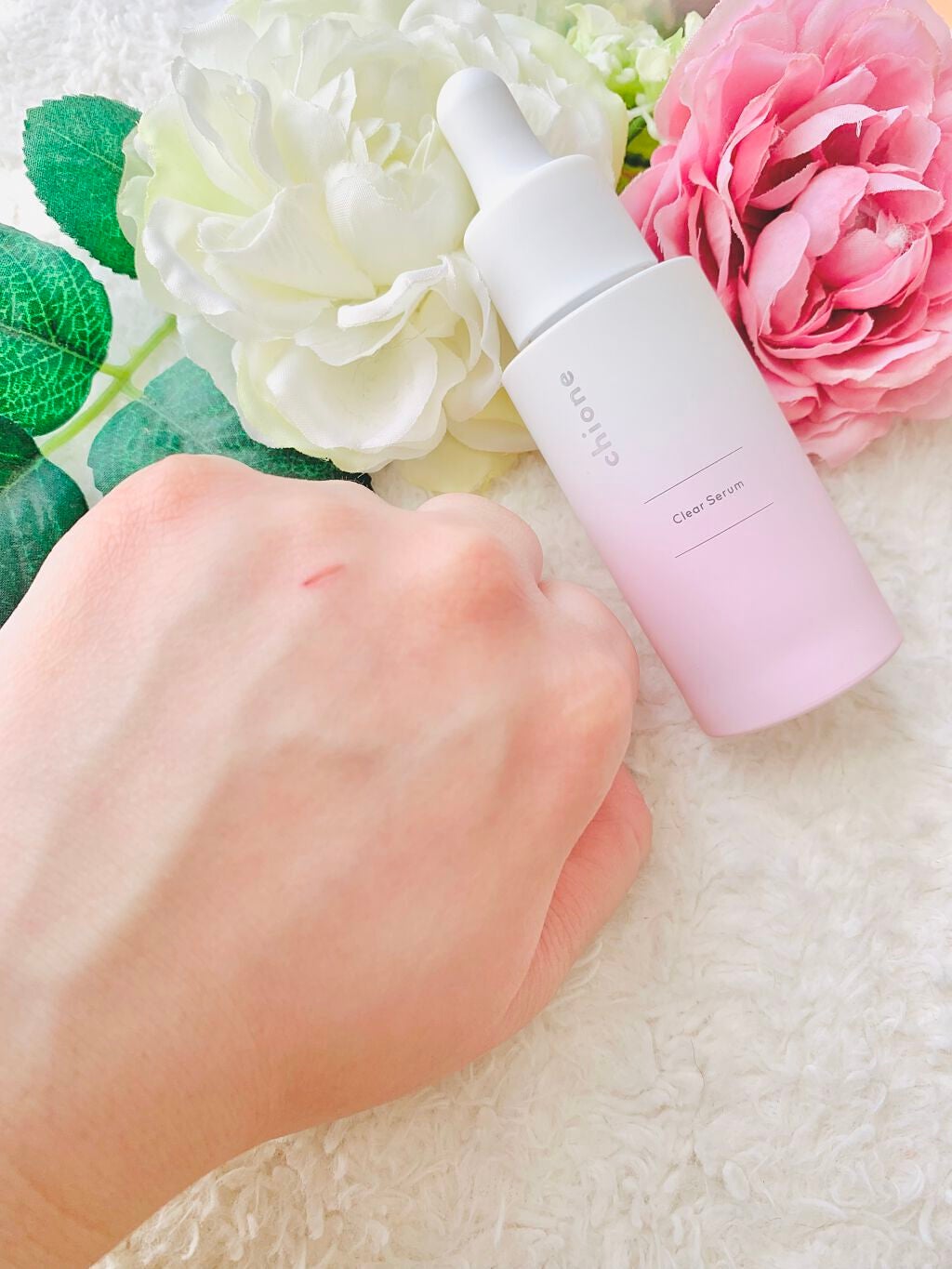 クリアセラム/chione/美容液を使ったクチコミ(4枚目)