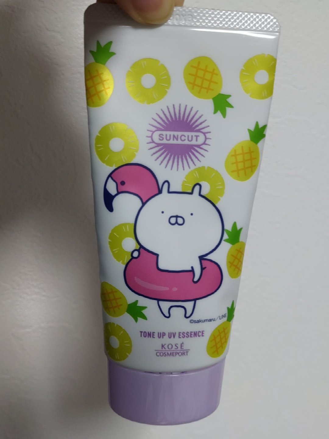 トーンアップUV エッセンス/サンカット®/日焼け止めローションを使ったクチコミ（3枚目）