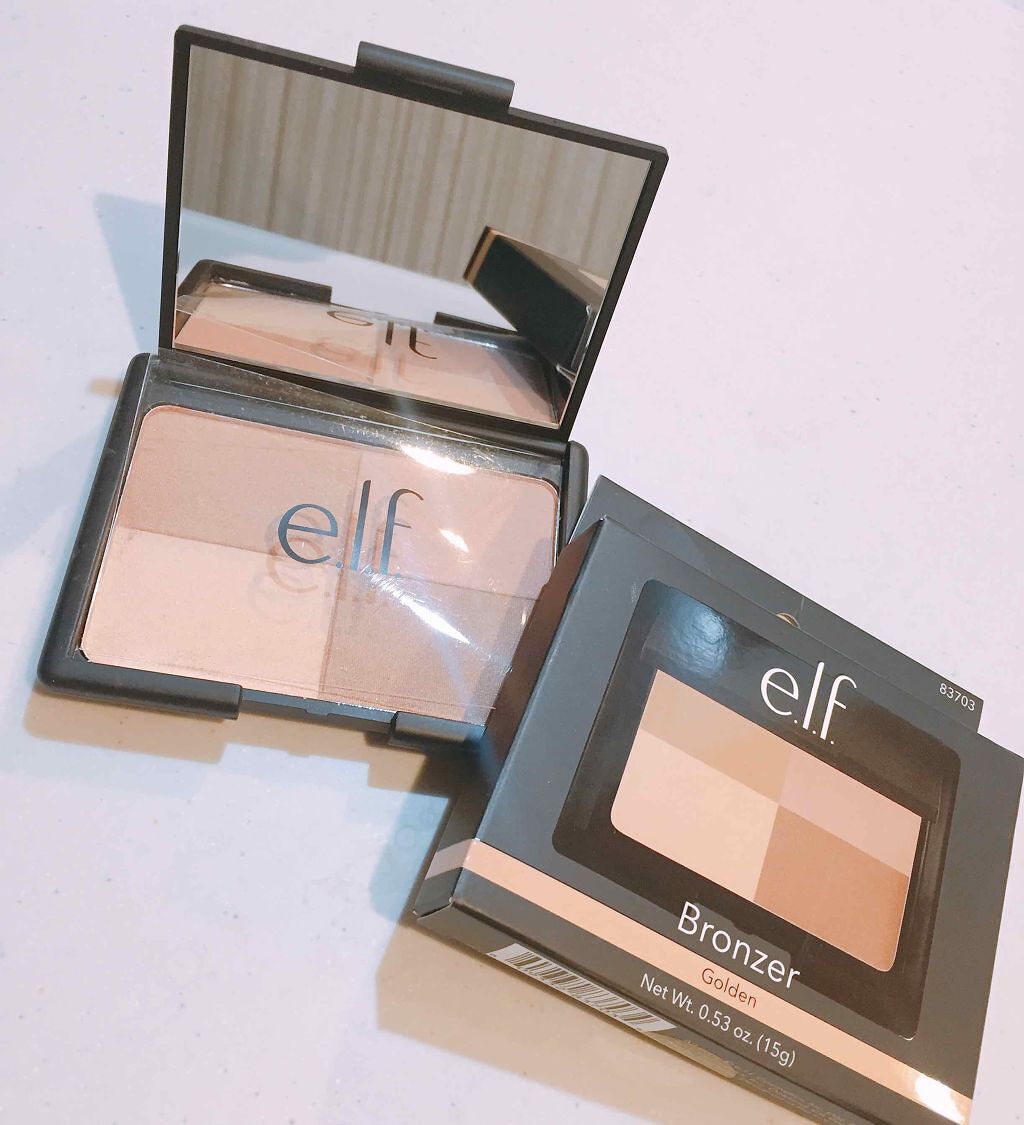 ゴールデンブロンザー/e.l.f. Cosmetics/ブロンザーを使ったクチコミ（1枚目）
