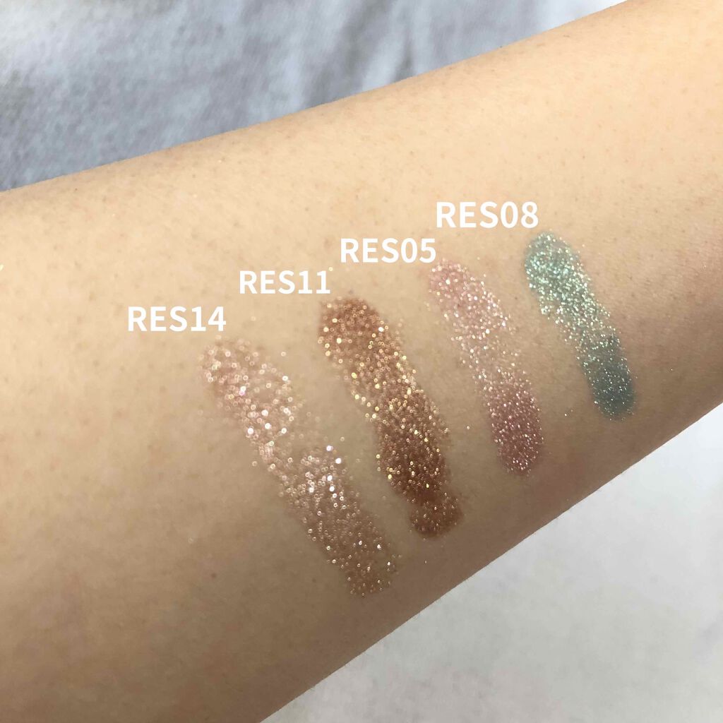 ロールオンシマー/NYX Professional Makeup/リキッドアイシャドウを使ったクチコミ（2枚目）