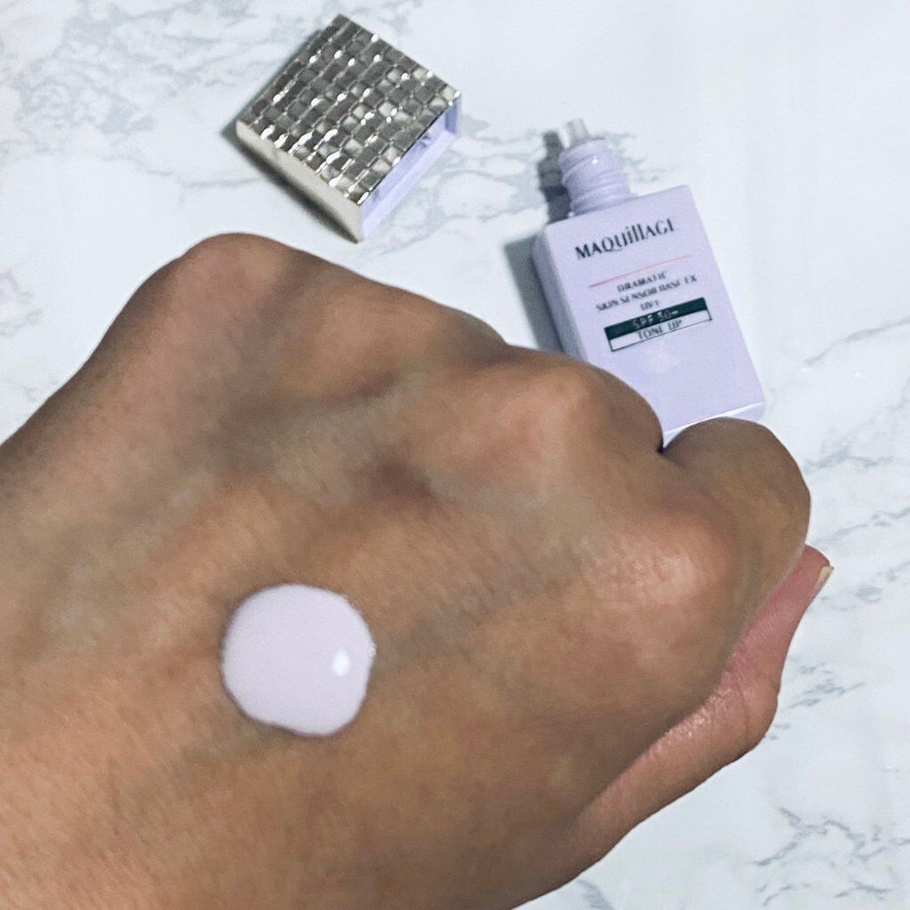 ドラマティックスキンセンサーベース EX UV+/マキアージュ/化粧下地を使ったクチコミ(3枚目)