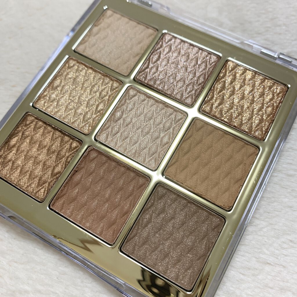 ソフトクレイビームアイシャドウパレット 13 スローグロー/AMIOK/ジェル・クリームアイシャドウを使ったクチコミ（1枚目）