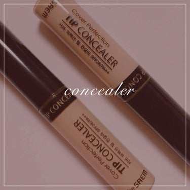 お気に入りのコンシーラーを紹介します(*´˘`*)

☑︎the SAEM Cover Perfection TIP CONCEALER 01, 02

プチプラでカバー力抜群、伸びも良いので減りが遅く