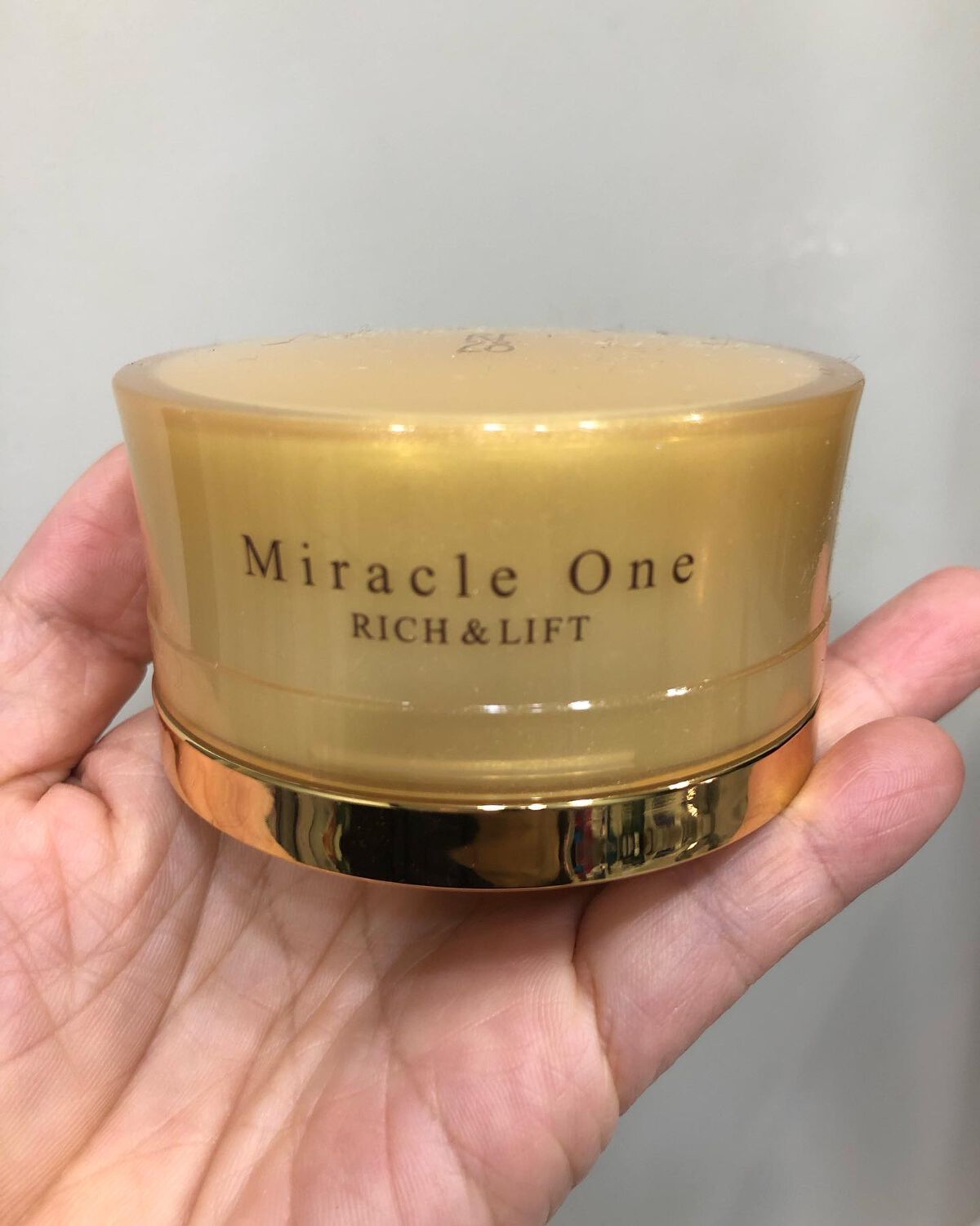ミラクルワン リッチ&リフト/RF28/オールインワン化粧品を使ったクチコミ(1枚目)