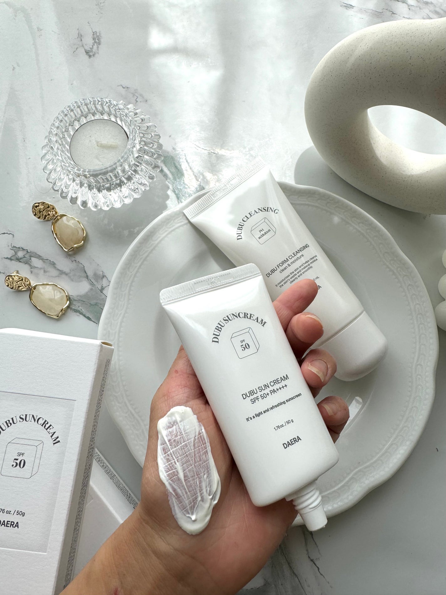 豆腐サンクリーム/DAERA/日焼け止めクリームを使ったクチコミ(3枚目)