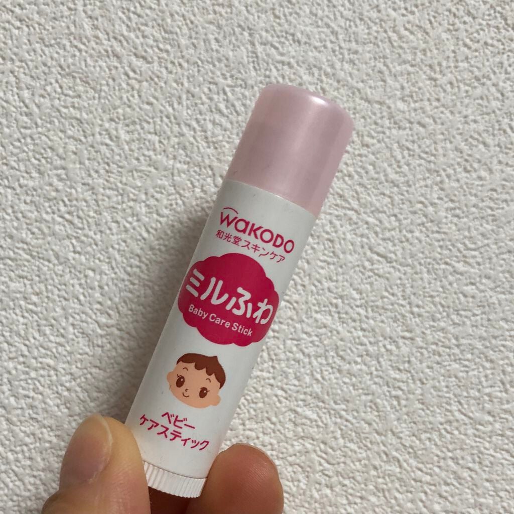 ベビーケアスティック/ミルふわ/リップクリームを使ったクチコミ(4枚目)