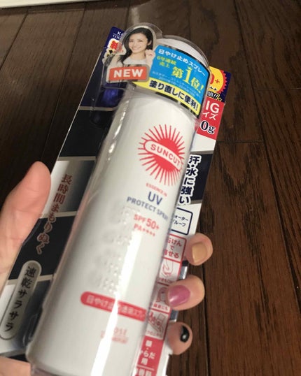 日やけ止め透明スプレー 無香料/サンカット®/日焼け止めミスト・スプレーを使ったクチコミ(1枚目)