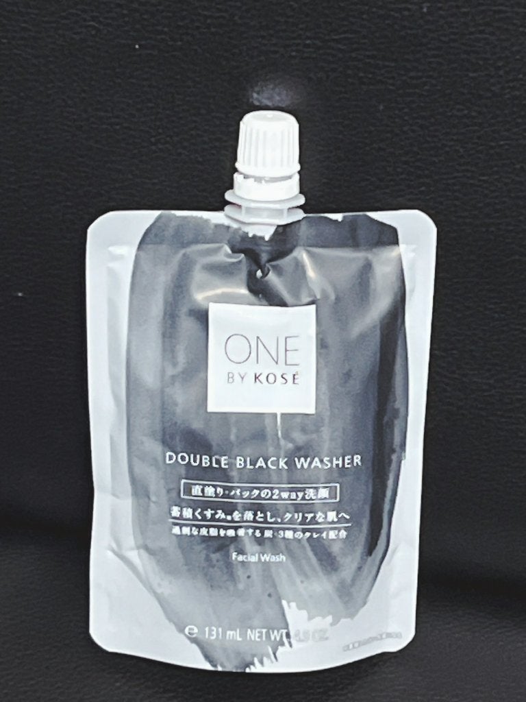 ダブル ブラック ウォッシャー/ONE BY KOSE/その他洗顔料を使ったクチコミ(1枚目)