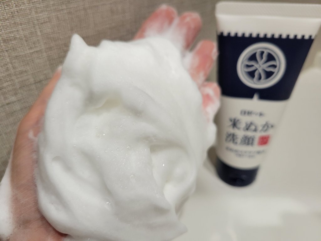 江戸こすめ 米ぬか洗顔/ロゼット/洗顔フォームを使ったクチコミ（3枚目）