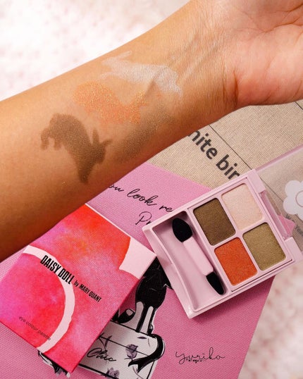 デイジードール アイカラー パレット/DAISY DOLL by MARY QUANT/アイシャドウパレットを使ったクチコミ(6枚目)