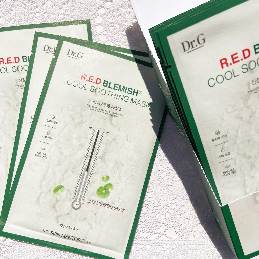レッドブレミッシュ クールスージングマスク/Dr.G/シートマスク・パックを使ったクチコミ（1枚目）
