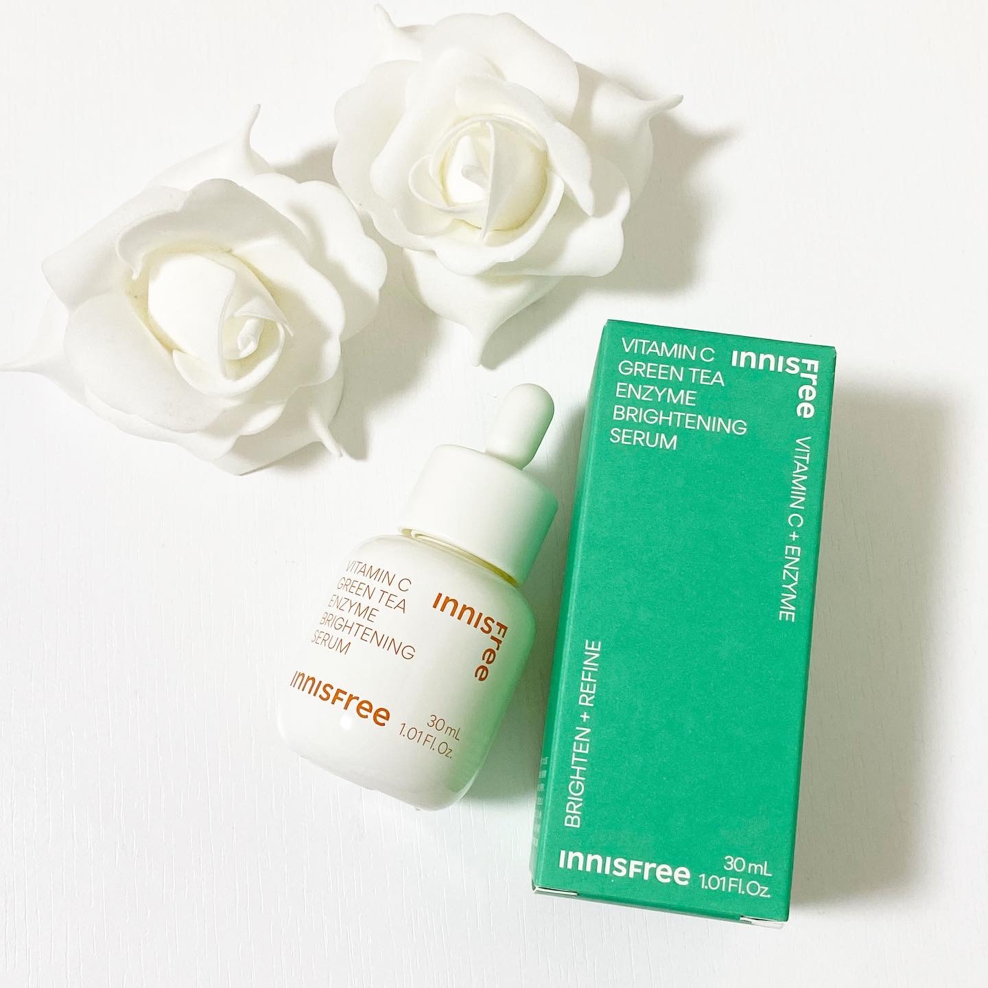 ビタC　グリーンティーエンザイム　ブライト　セラム/innisfree/美容液を使ったクチコミ（1枚目）