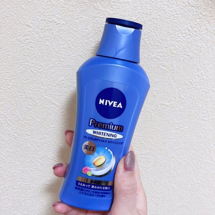 プレミアムボディミルク ホワイトニング【医薬部外品】 /ニベア/ボディミルクを使ったクチコミ(1枚目)