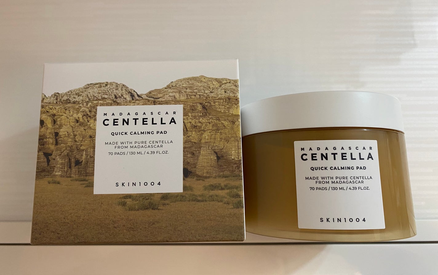 センテラ クイックカーミングパッド/SKIN1004/トナーパッドを使ったクチコミ(1枚目)