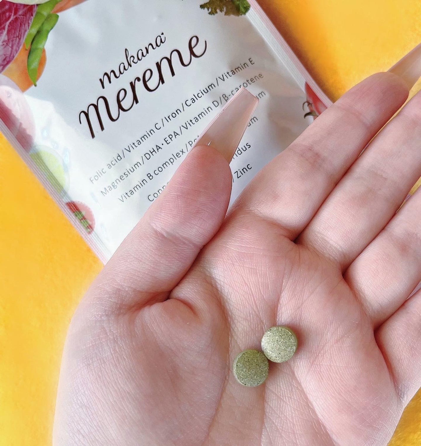 マカナ メルミー 葉酸サプリ/makana/健康サプリメントを使ったクチコミ(5枚目)