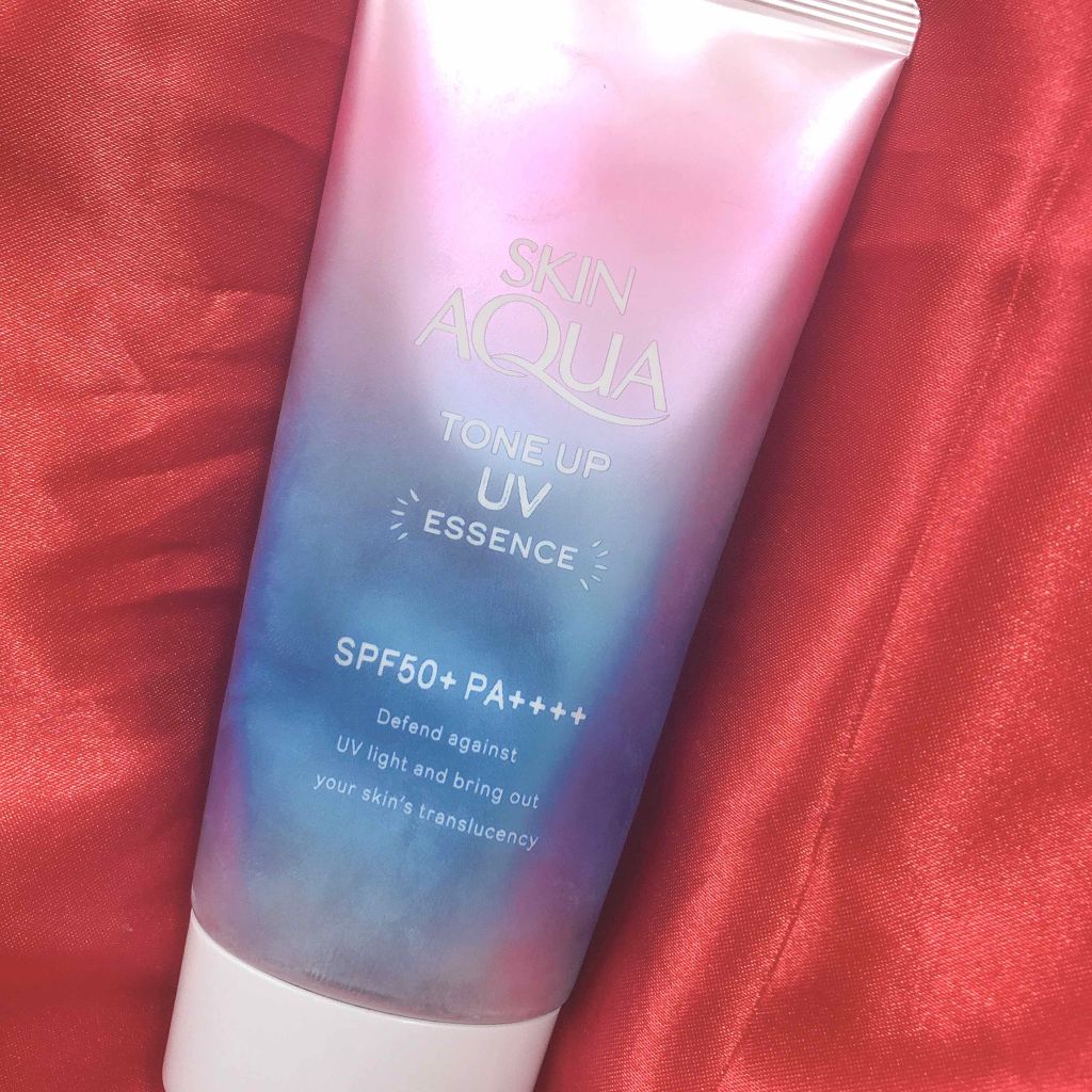 スキンアクア トーンアップUVエッセンス/スキンアクア/日焼け止めクリームを使ったクチコミ(1枚目)