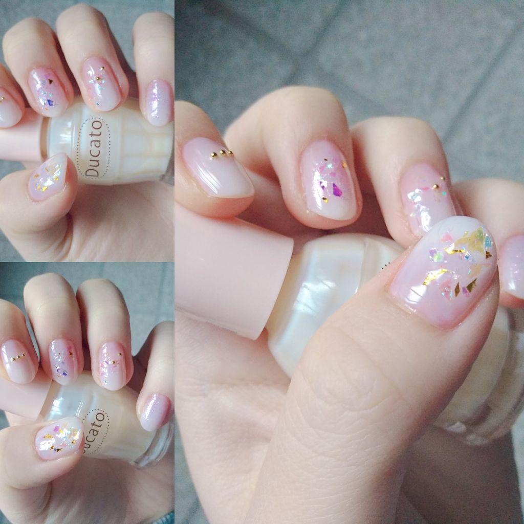 ホログラム/セリア/ネイルチップ・パーツを使ったクチコミ（2枚目）