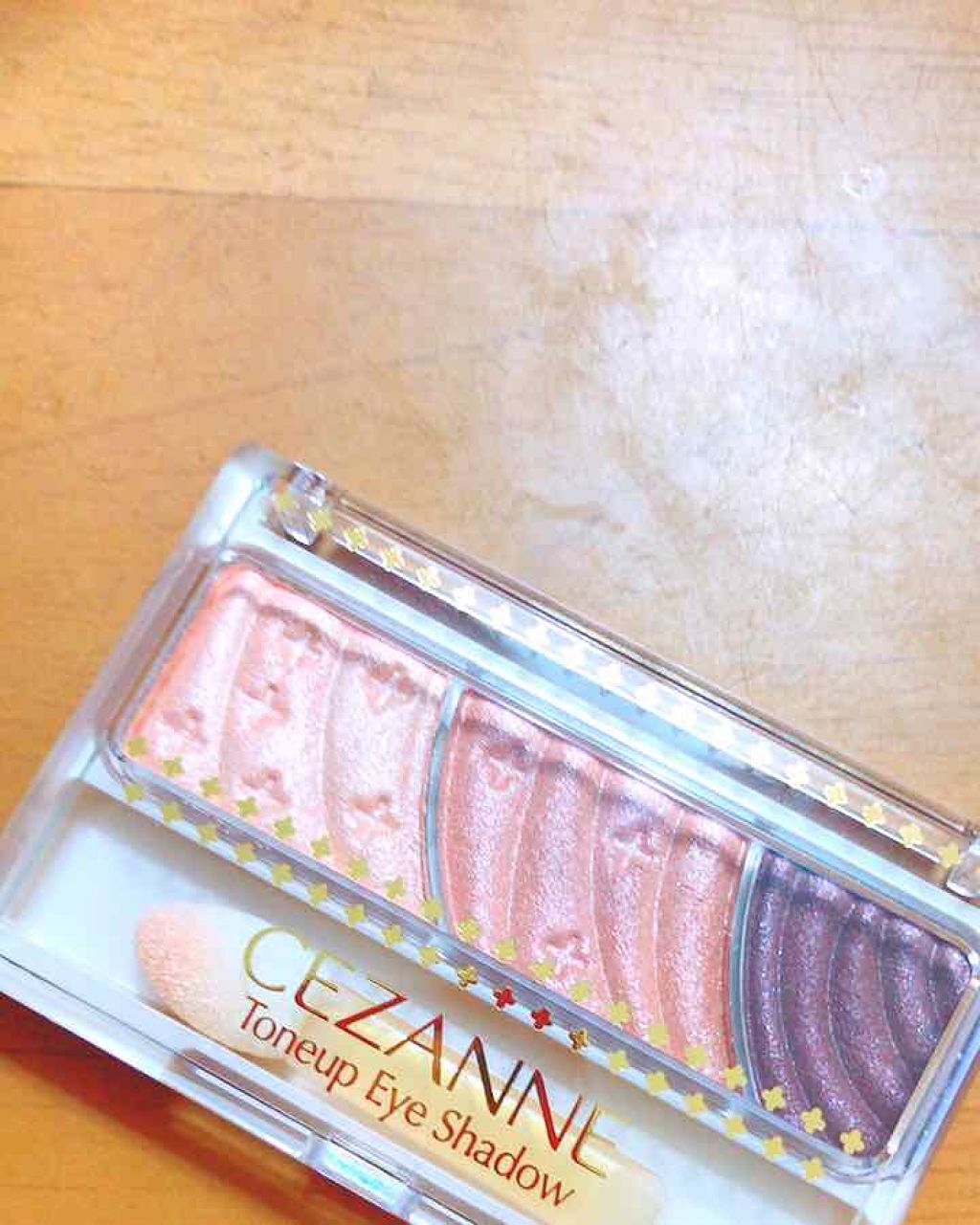 トーンアップアイシャドウ/CEZANNE/アイシャドウパレットを使ったクチコミ(1枚目)