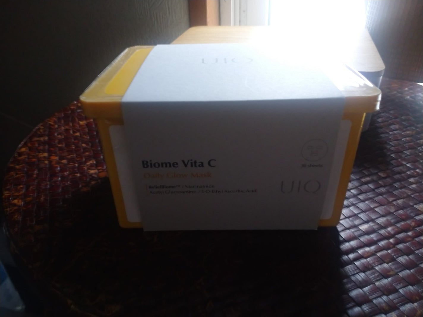 バイオームビタCグローデイリーシートマスク/UIQ/シートマスク・パックを使ったクチコミ(1枚目)