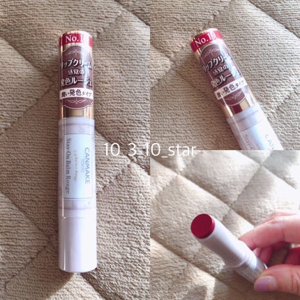 ステイオンバームルージュ/キャンメイク/口紅を使ったクチコミ(1枚目)