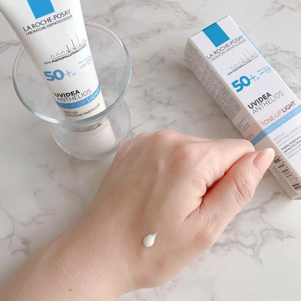 UVイデア XL プロテクショントーンアップ/ラ ロッシュ ポゼ/日焼け止めクリームを使ったクチコミ(2枚目)