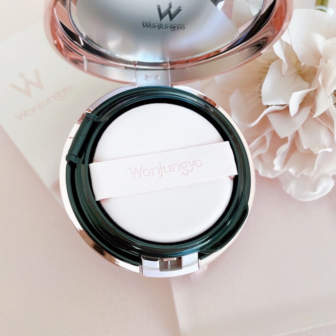 ウォンジョンヨ フィッティングクッション グロウ/Wonjungyo/クッションファンデーションを使ったクチコミ(2枚目)