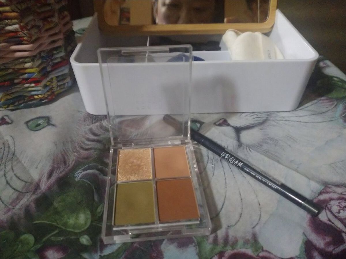 4色アイシャドウパレット 08 エメピスターシュ/aZTK/アイシャドウパレットを使ったクチコミ（1枚目）