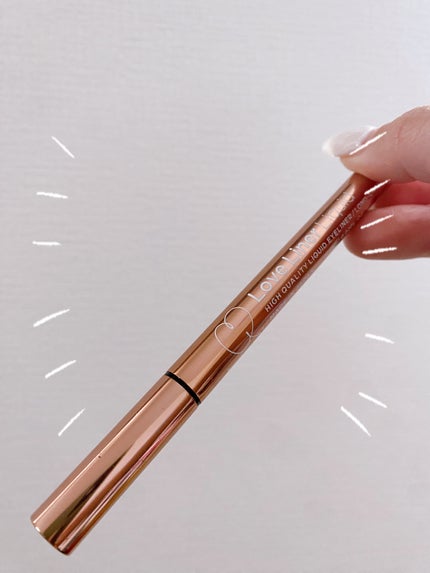 リキッドアイライナーR4/ラブ・ライナー/リキッドアイライナーを使ったクチコミ(1枚目)