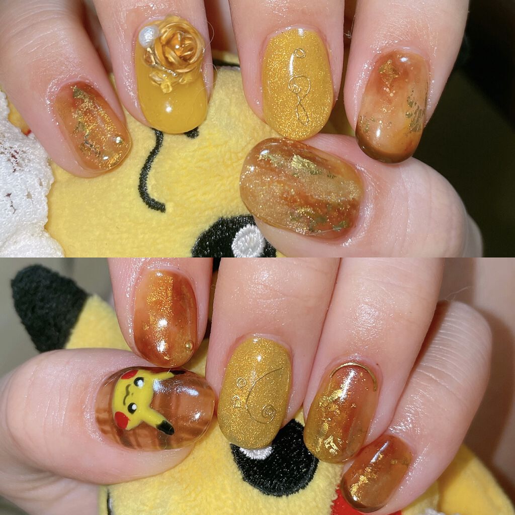 ジェルネイル（ライト対応）/セリア/ジェルネイルを使ったクチコミ（1枚目）