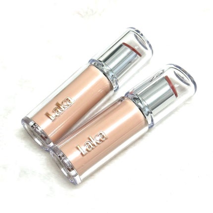 ボンディンググロウリップスティック/Laka/口紅を使ったクチコミ(6枚目)