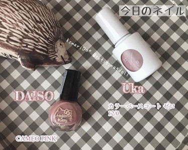 キティ ネイル/DAISO/マニキュアを使ったクチコミ（2枚目）