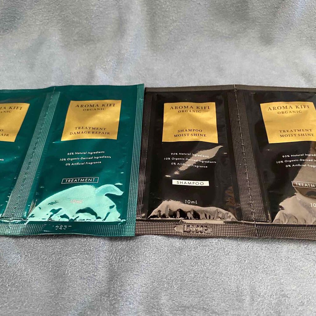 オーガニック シャンプー/トリートメント<ダメージリペア>/AROMA KIFI/シャンプー・コンディショナーを使ったクチコミ(4枚目)