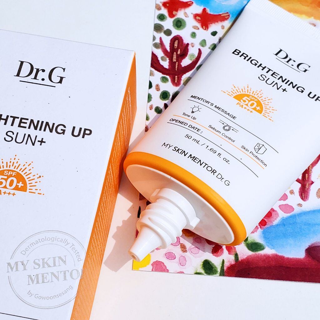 ブライトニングアップサンプラス/Dr.G/日焼け止めクリームを使ったクチコミ(2枚目)