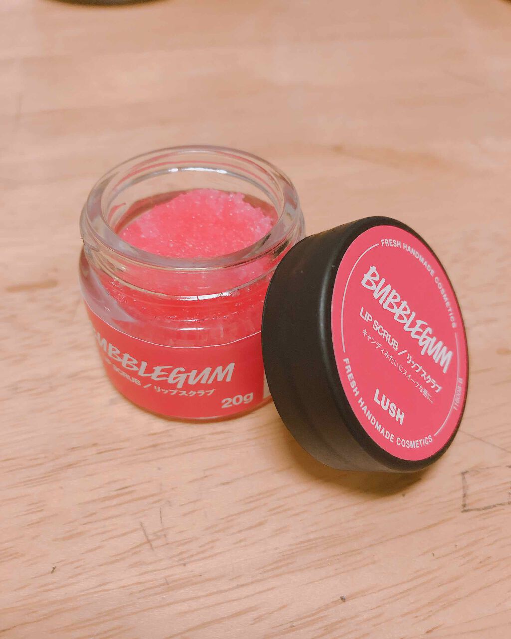 バブルガムフレーバー リップスクラブ/ラッシュ/リップスクラブを使ったクチコミ（2枚目）