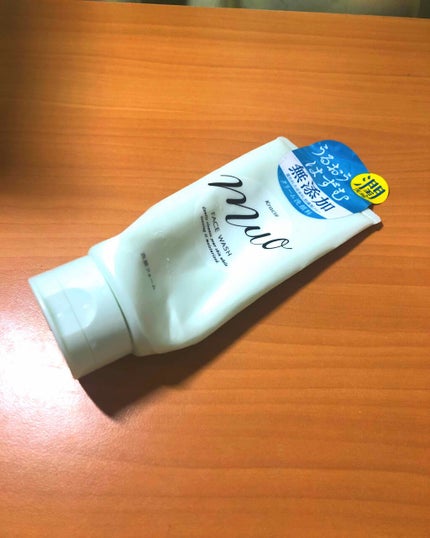 クリーム洗顔料(旧)/muo/洗顔フォームを使ったクチコミ(1枚目)