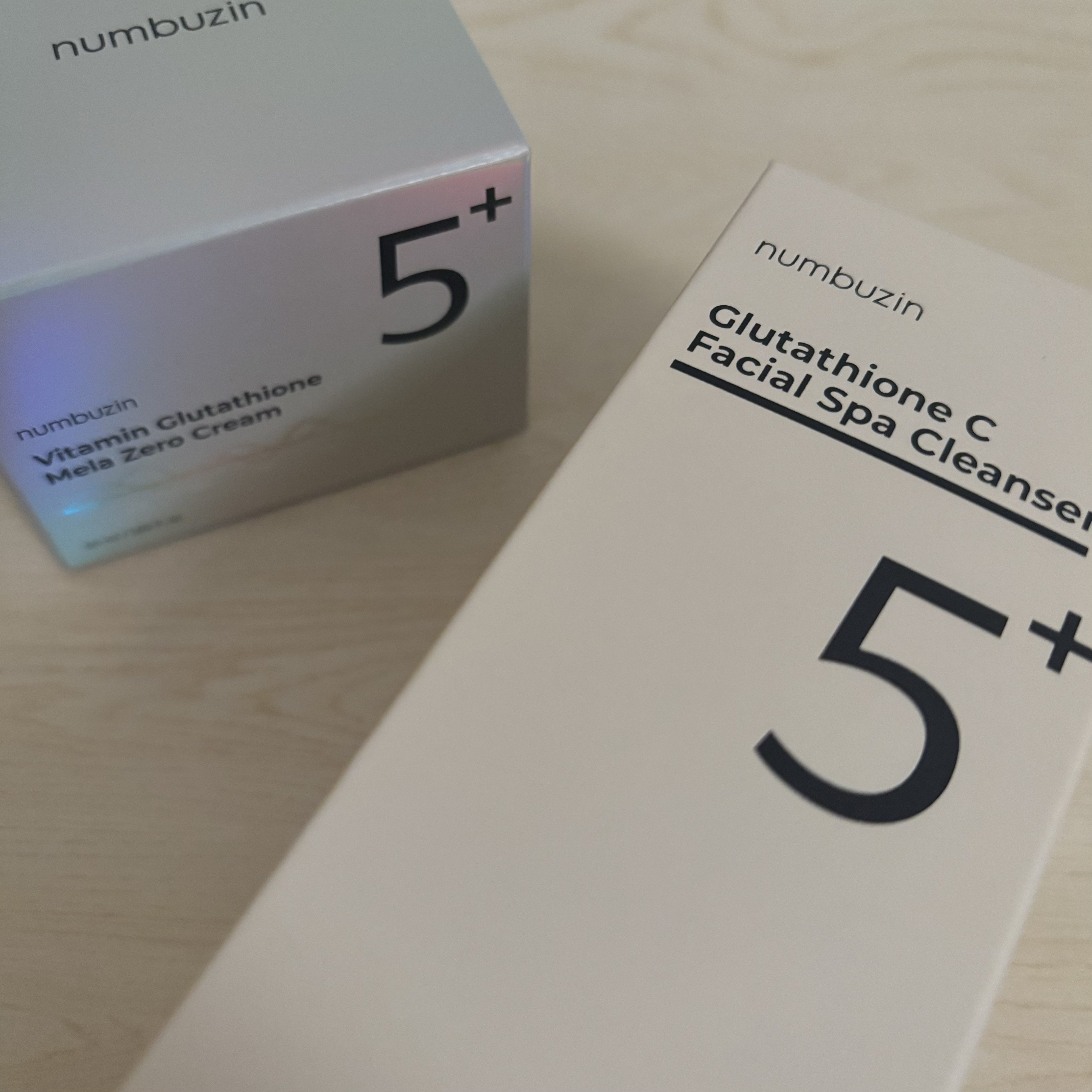 5番 白玉グルタチオンCアロママッサージクレンジング/numbuzin/オイルクレンジングを使ったクチコミ（1枚目）