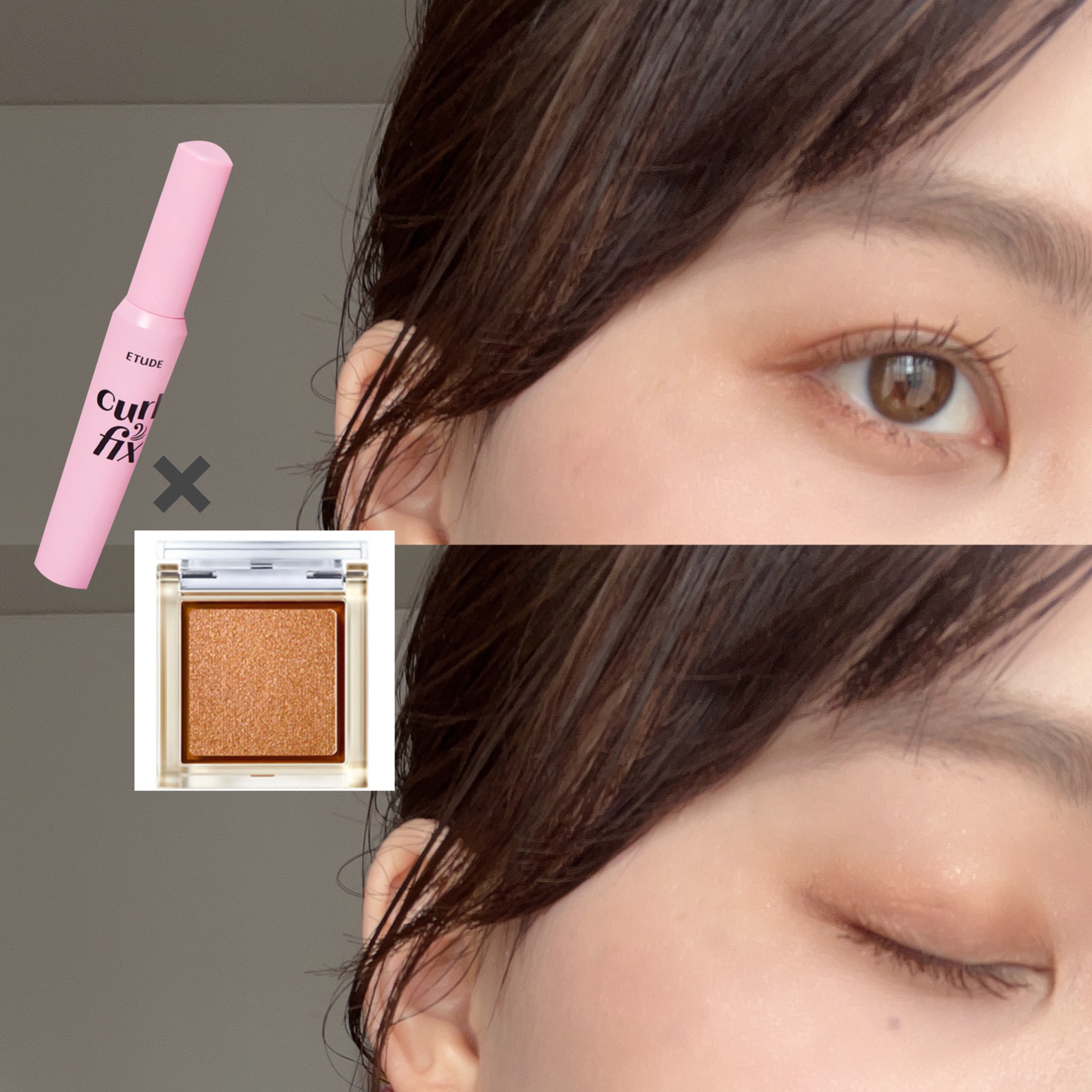 アイプランナー/excel/単色アイシャドウを使ったクチコミ（2枚目）