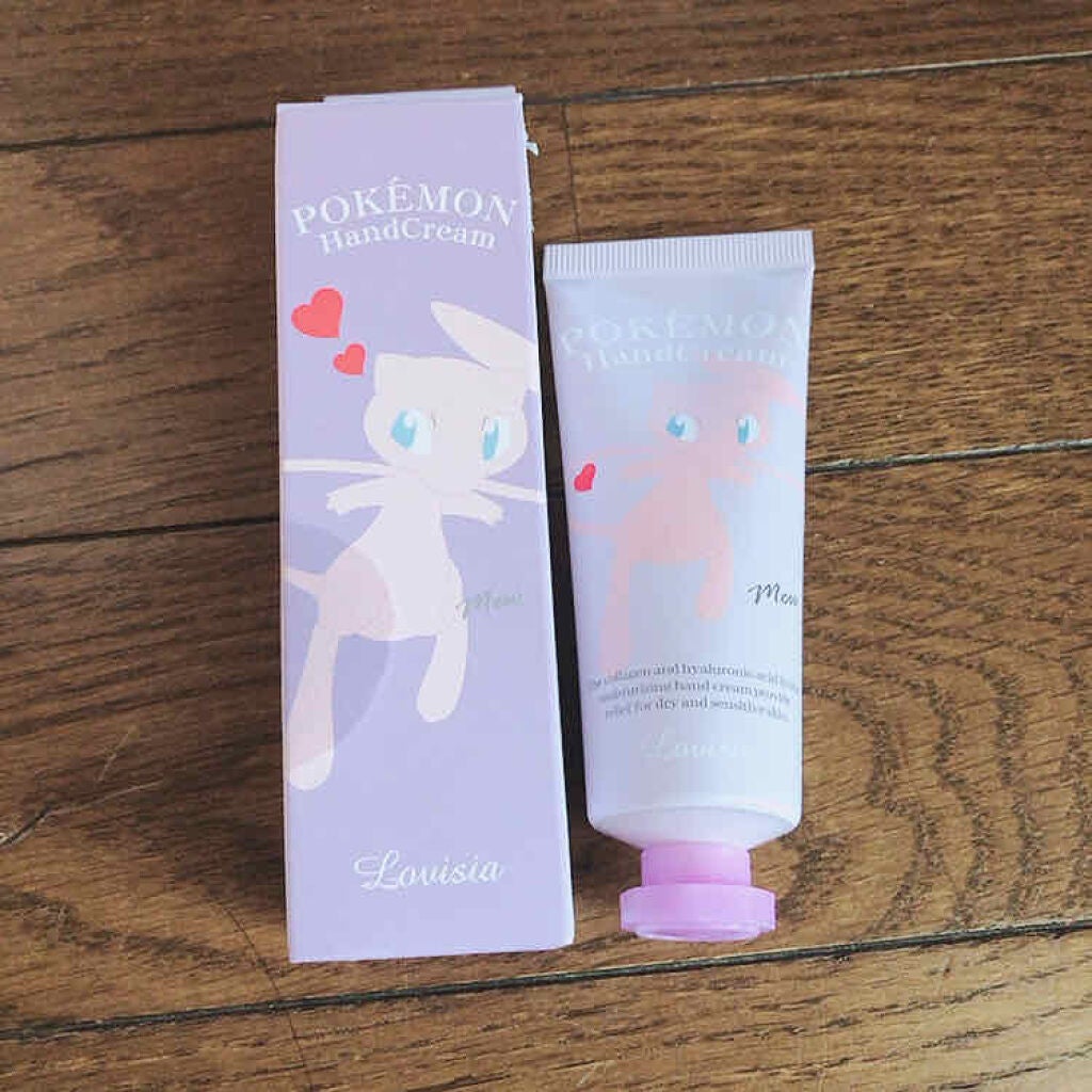 ポケモンハンドクリーム ミュウ/ラヴィジア/ハンドクリームを使ったクチコミ(1枚目)