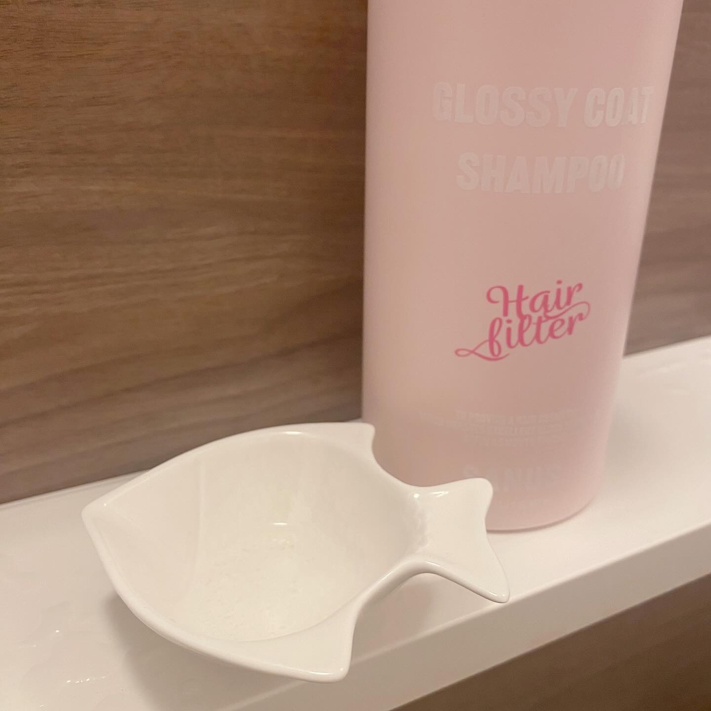 GLOSSY COAT SHAMPOO / TREATMENT/SANUS HAIR FILTER/市販シャンプーを使ったクチコミ（2枚目）