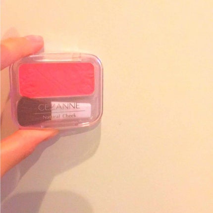 ナチュラル チークN/CEZANNE/パウダーチークを使ったクチコミ(1枚目)