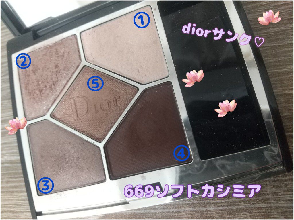 【旧】サンク クルール クチュール/Dior/アイシャドウパレットを使ったクチコミ(1枚目)