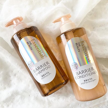 ザビューティ 髪のキメ美容素髪を守る バリアシャンプー/コンディショナー/エッセンシャル/シャンプー・コンディショナーを使ったクチコミ(1枚目)