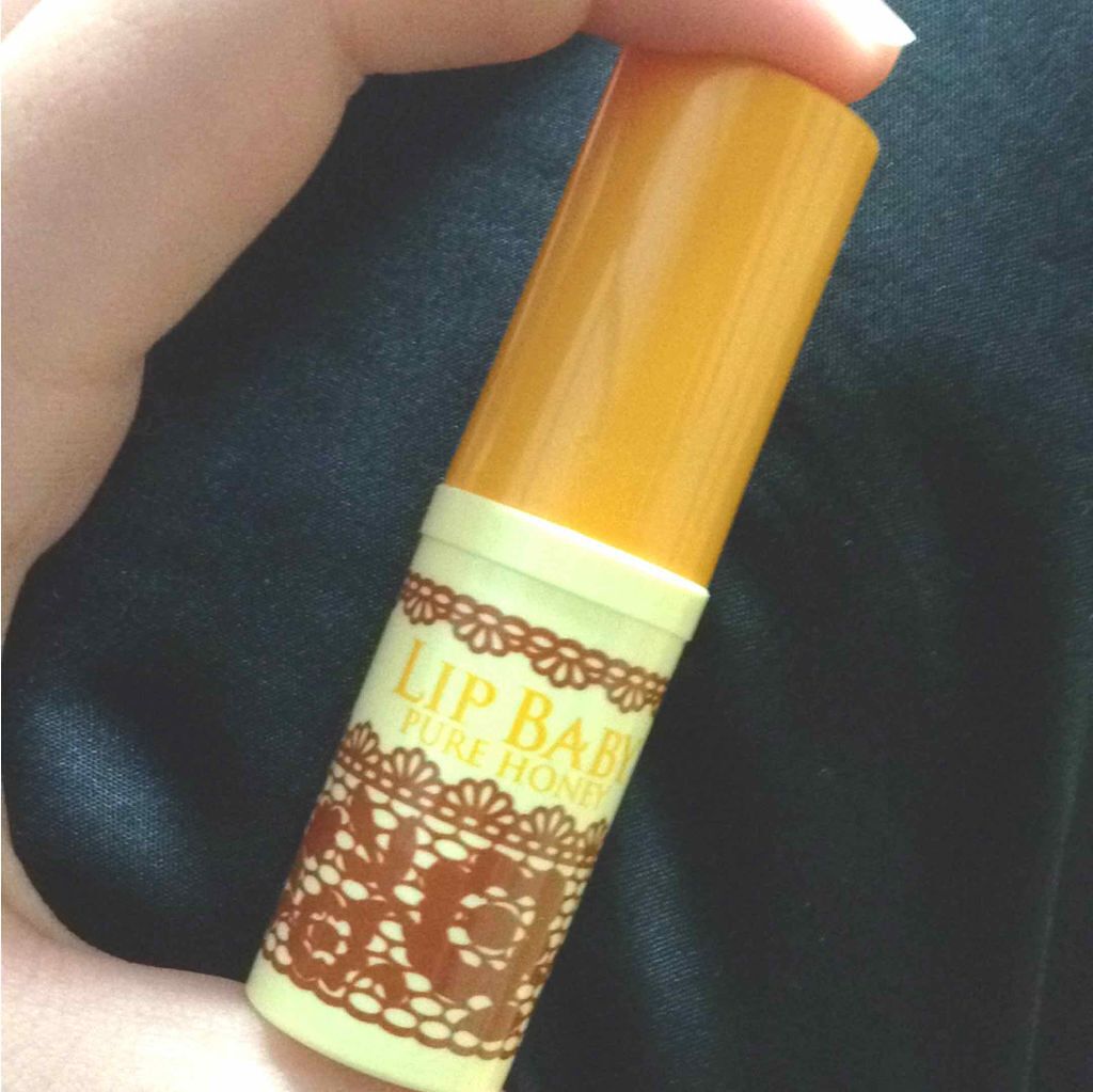 リップベビーナチュラル ピュアハニーの香り/メンソレータム/リップクリームを使ったクチコミ（1枚目）