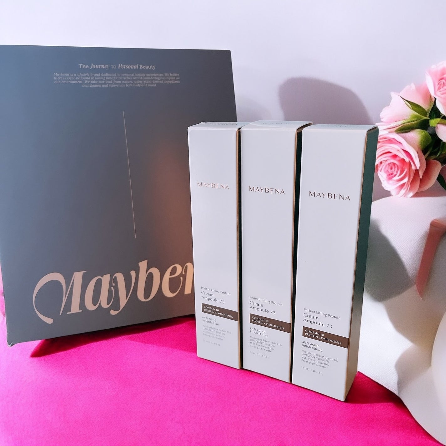 73シワクリーム/MAYBENA/フェイスクリームを使ったクチコミ(3枚目)